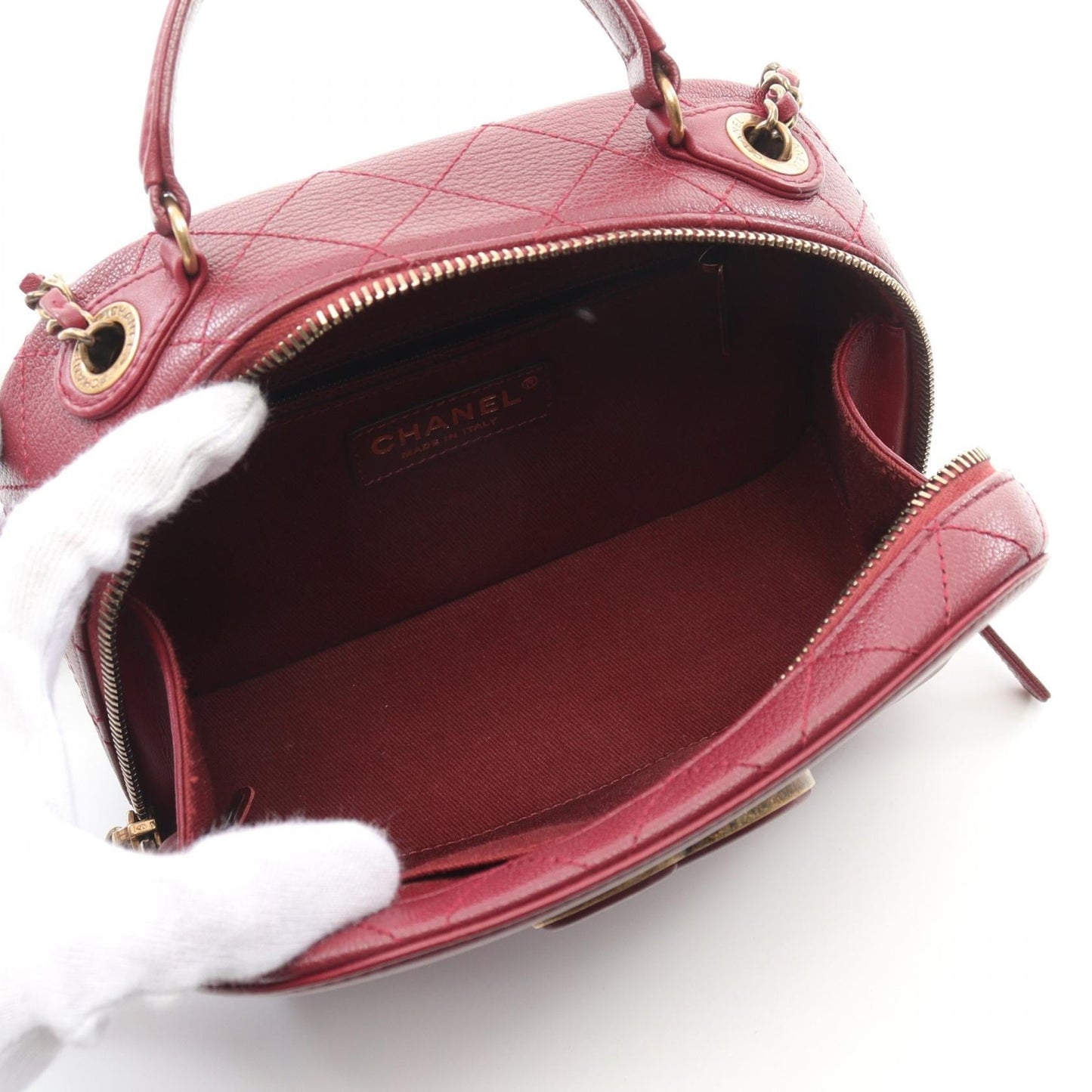 Chanel Matelasse Leather Shoulder Bag Classic Flap