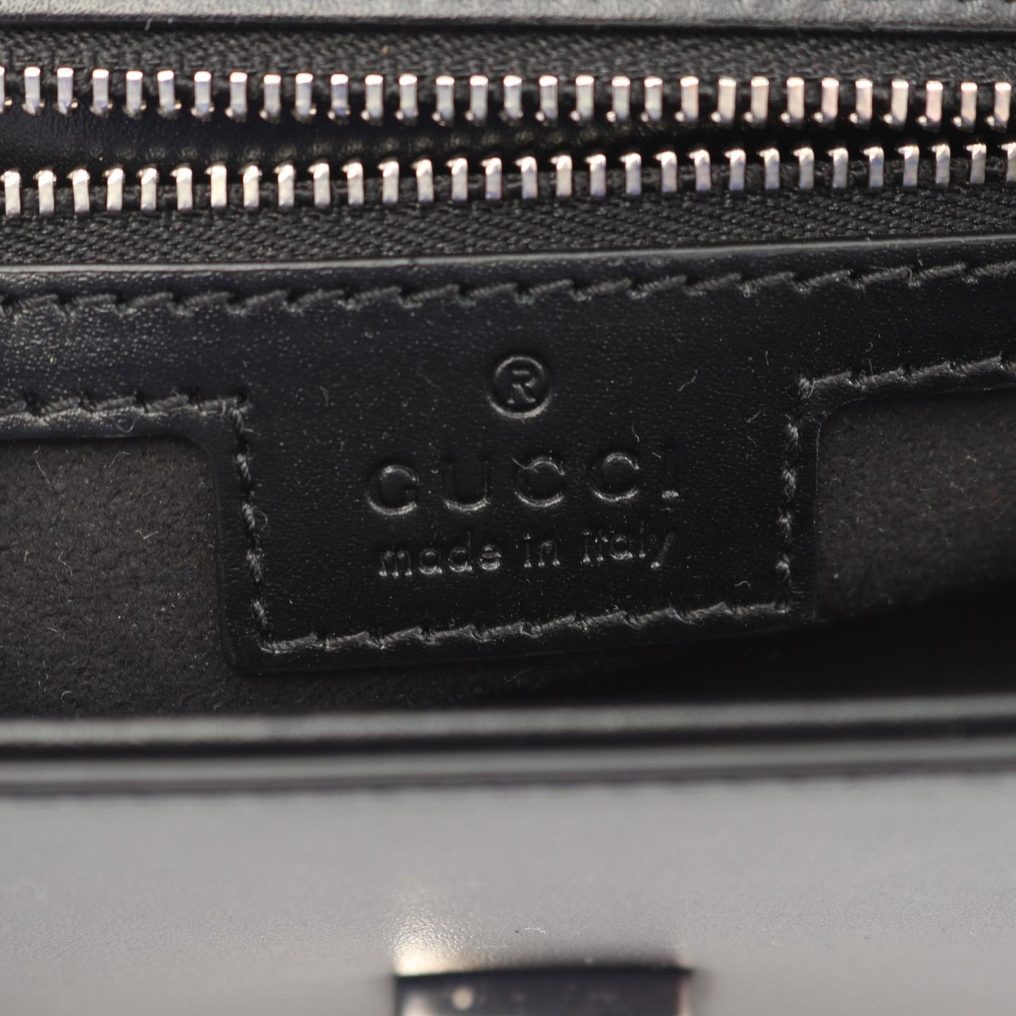 Gucci Double G Leather Shoulder Bag