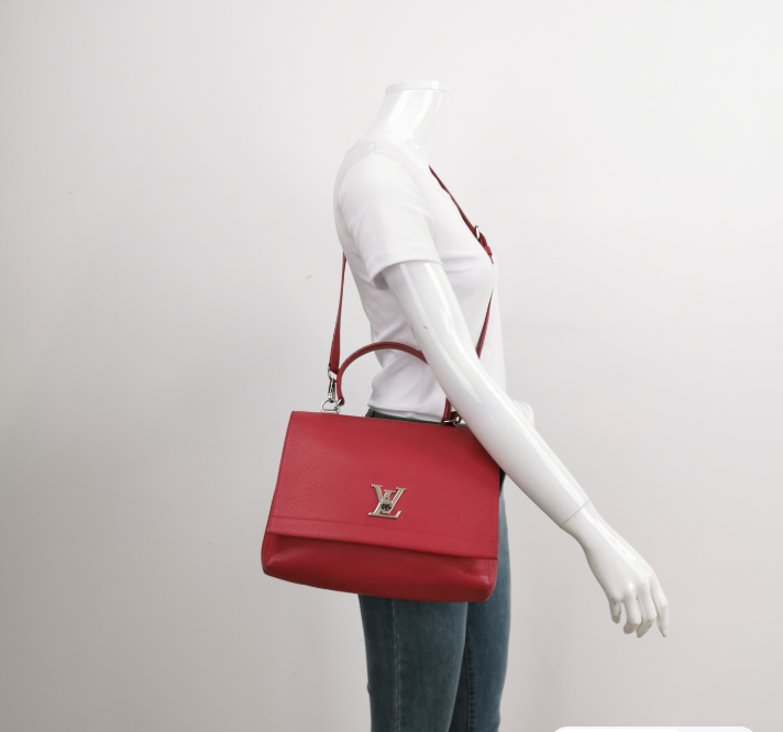 Louis Vuitton (LV) Lockme bag Red 27.5cm 24081578825946