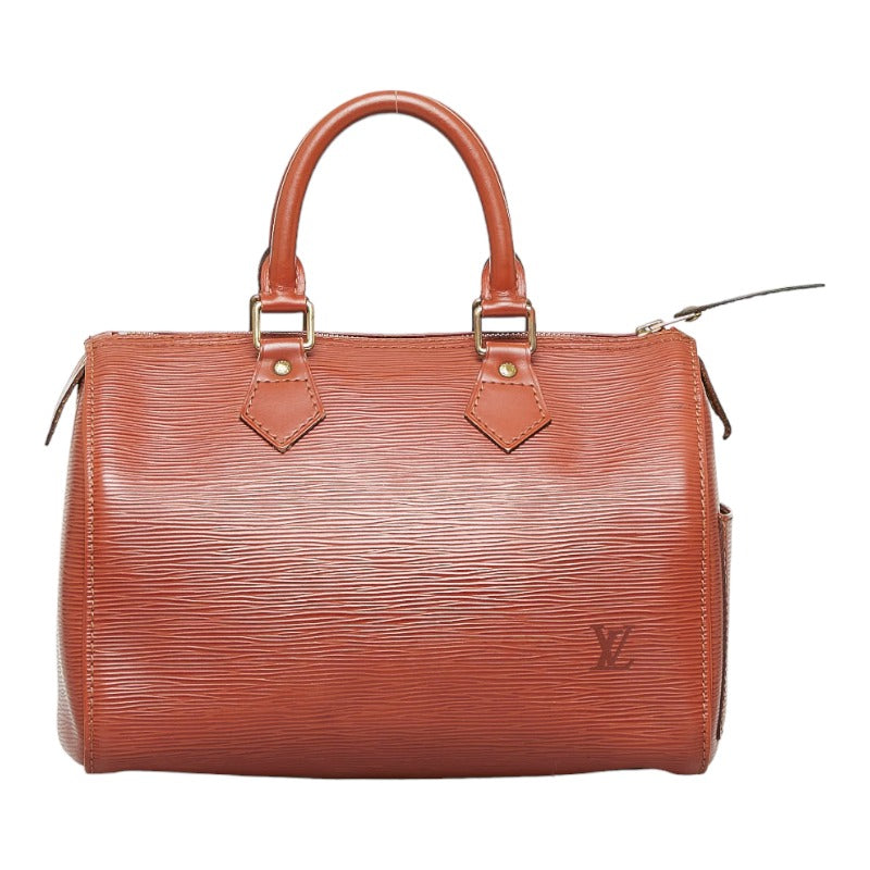 Louis Vuitton Brown Epi Handbag