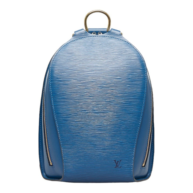 Louis Vuitton Epi Mabillon Backpack Toledo Blue