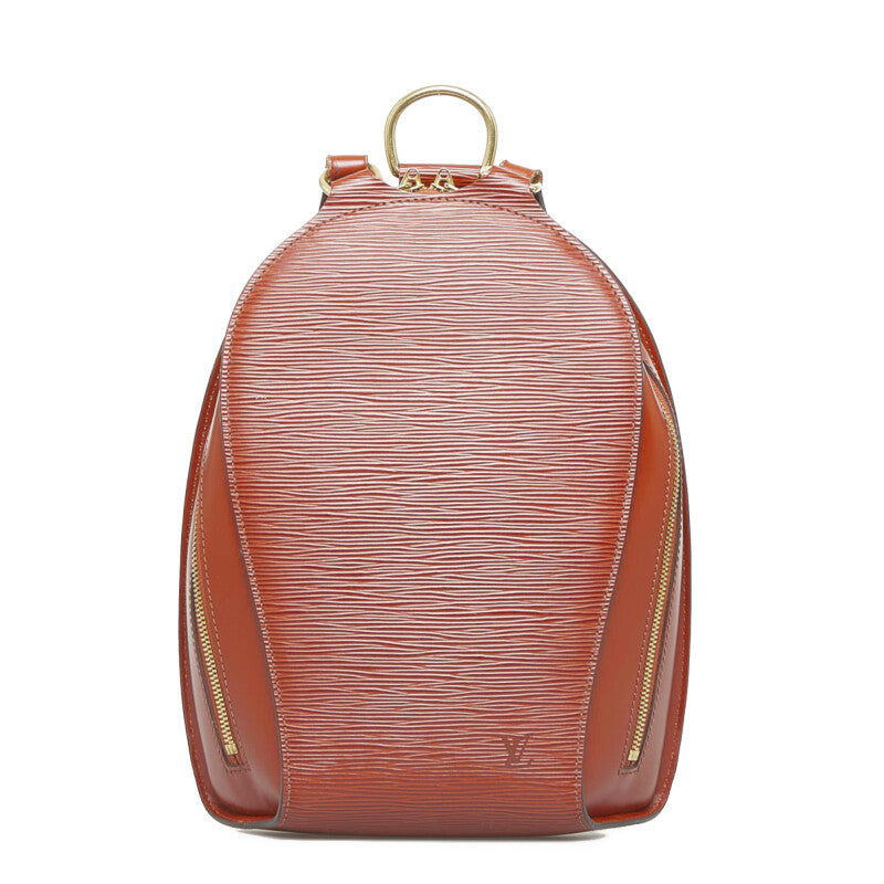 Louis Vuitton Epi Mabillon Backpack Kenya Brown