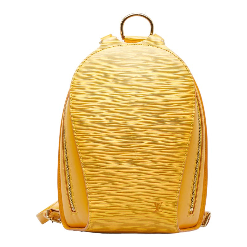 Louis Vuitton Epi Mabillon Backpack Tassili Yellow