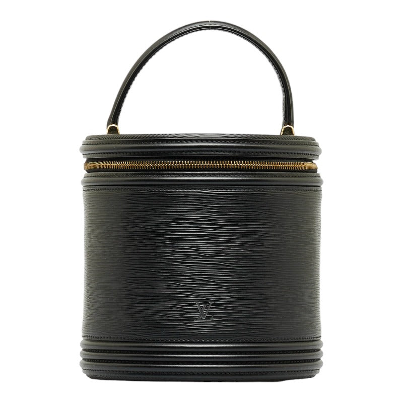 Louis Vuitton Epi Cannes Handbag Vanity Bag Noir