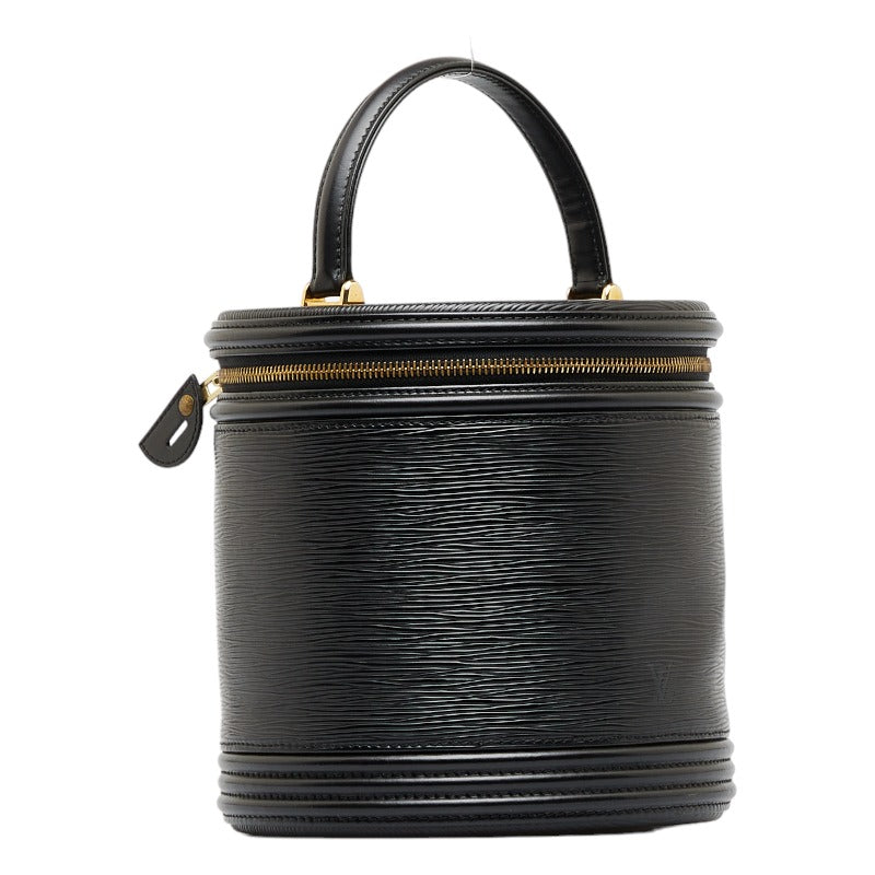 Louis Vuitton Epi Cannes Handbag Vanity Bag Noir