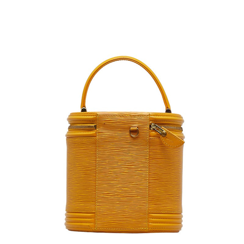 Louis Vuitton Epi Cannes Handbag Vanity Bag Tassili Yellow
