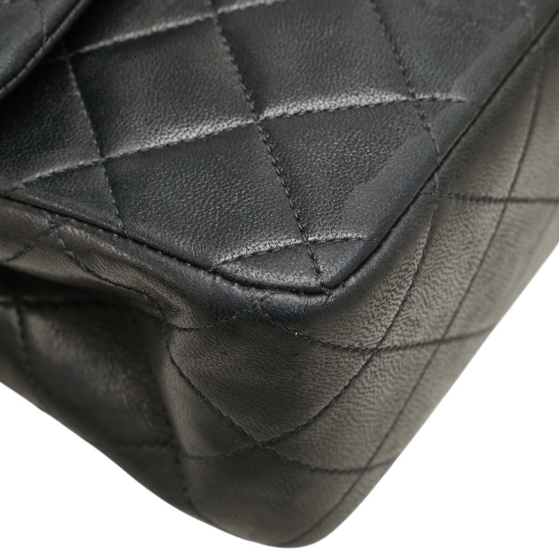Chanel Matelasse Coco Mark W Flap Lambskin 2way bag