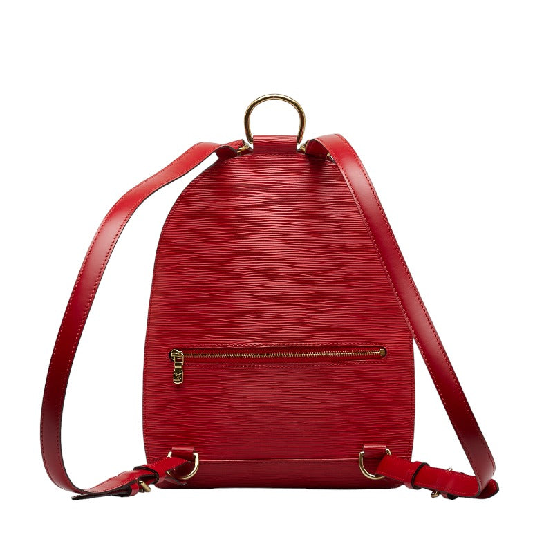Louis Vuitton Epi Mabion Backpack Castilian Red Leather