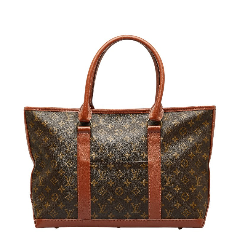 Louis Vuitton Monogram Sack Weekend PM Shoulder Bag Tote Bag