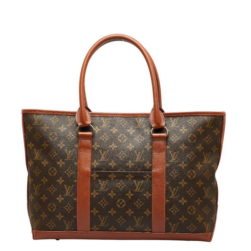 Louis Vuitton Monogram Sack Weekend PM Shoulder Bag Tote Bag