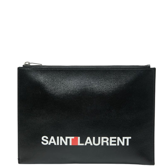 Saint Laurent Leather Clutch Bag