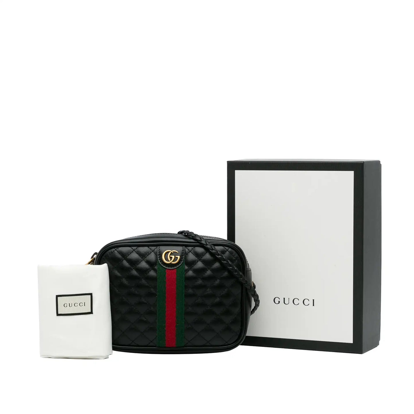 Gucci Leather Quilted Crossbody Style 1