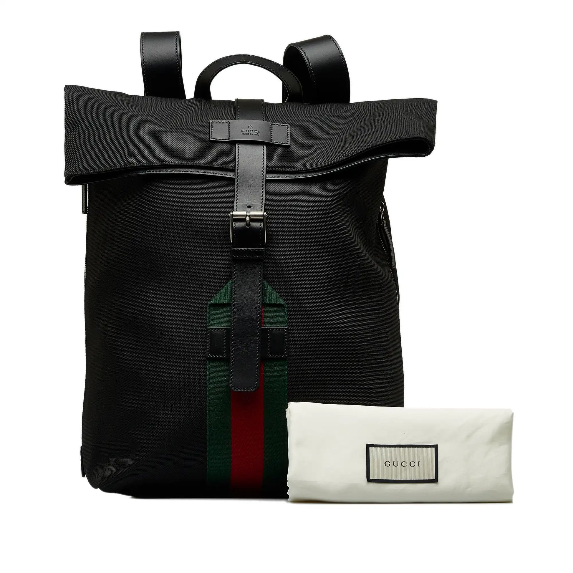 Gucci Web Canvas Shoulder Bag Style 1
