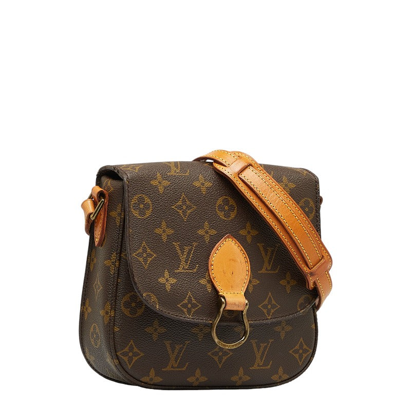 Louis Vuitton Monogram Mini Sankru Shoulder Bag Brown PVC Leather Louis Vuitton