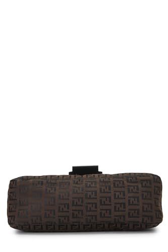 Fendi, Brown Zucchino Shoulder Bag Small, Brown