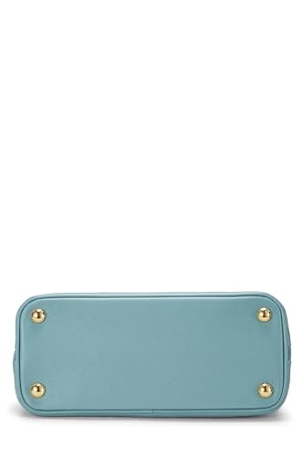Prada, Blue Saffiano Promenade Small, Blue Luxury Handbag
