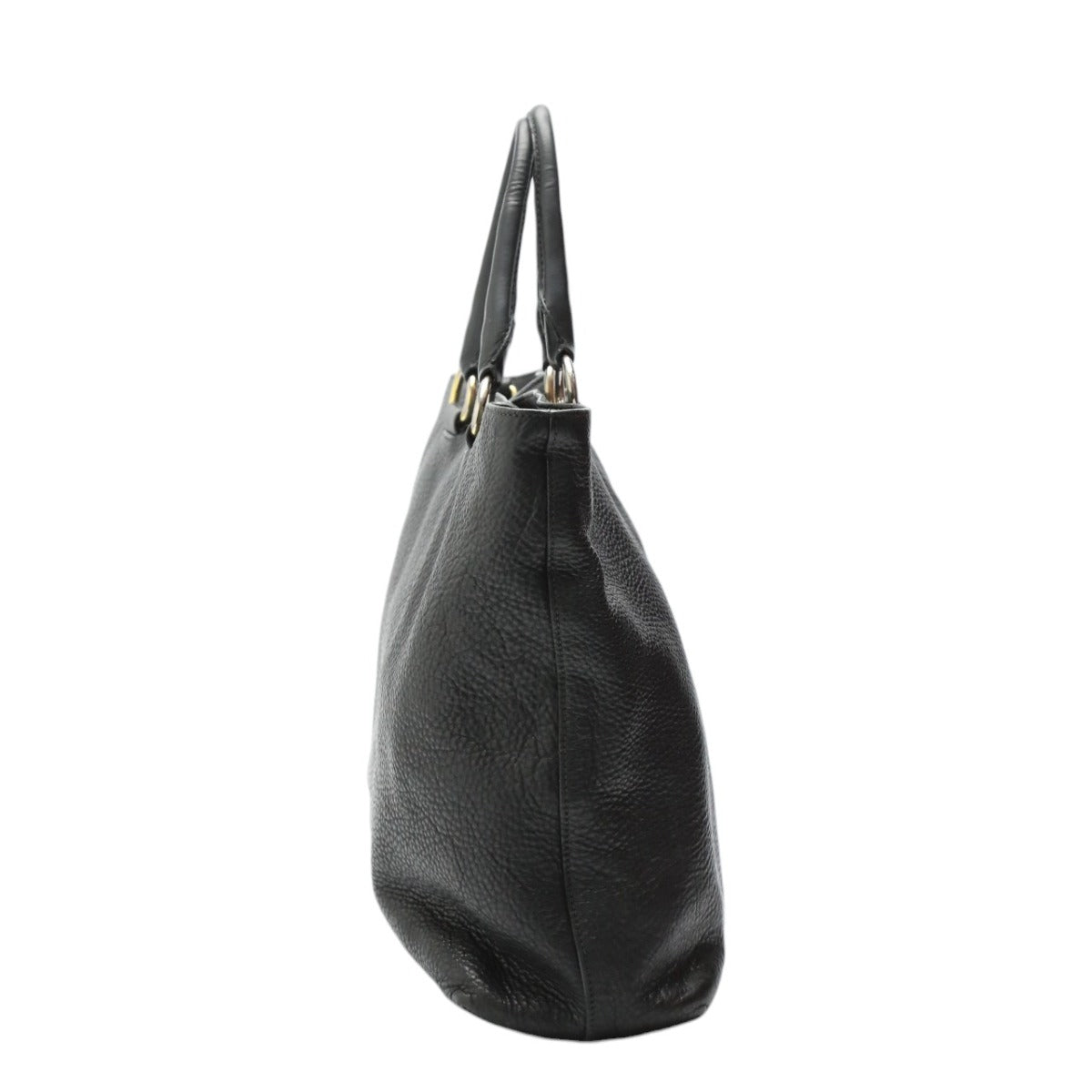 PRADA Handbag leather black Handbag VITELLO PHENIX Cross Sling Bag unisex(Unisex)