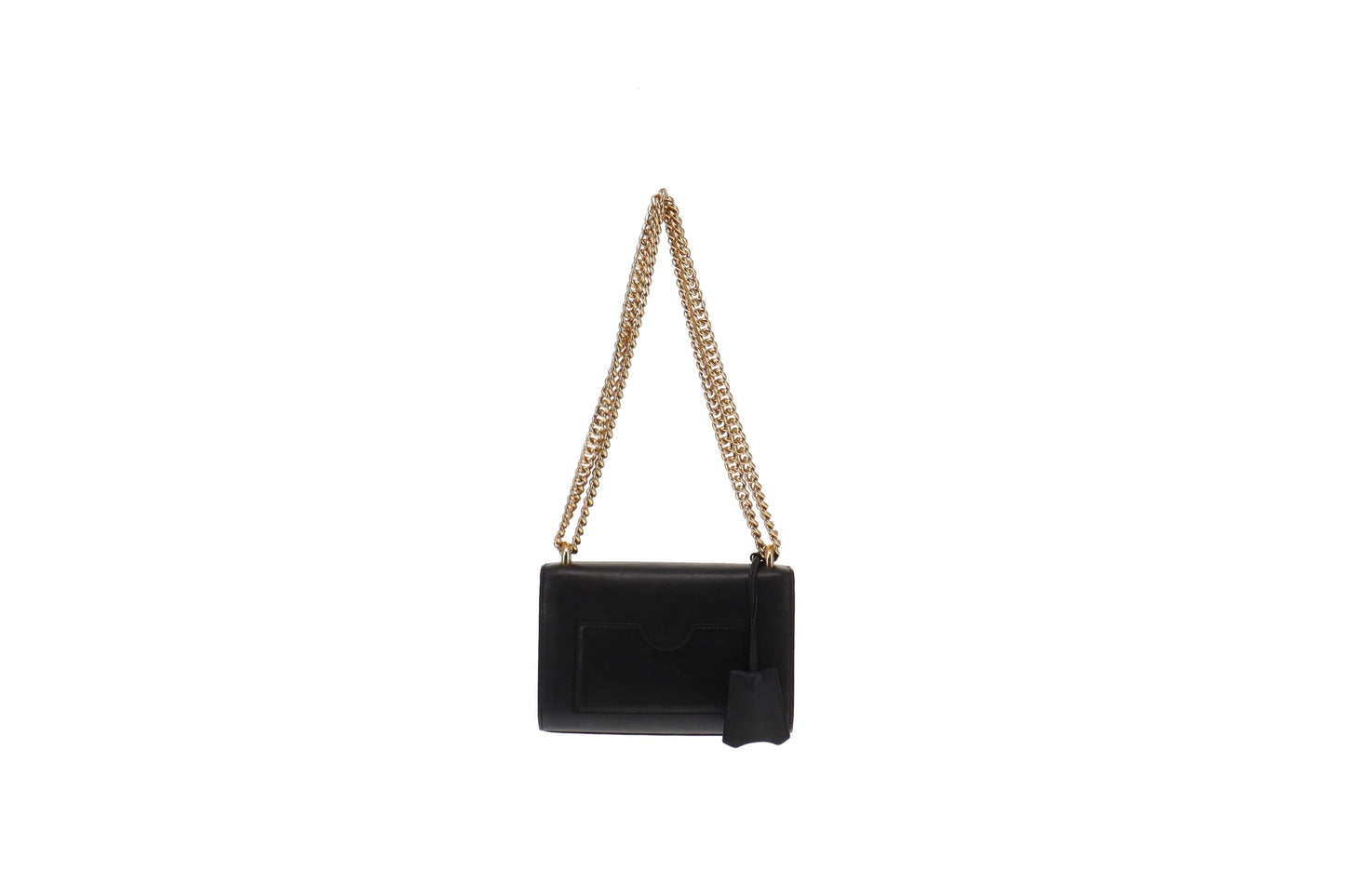 Gucci Padlock Black Leather Shoulder Bag