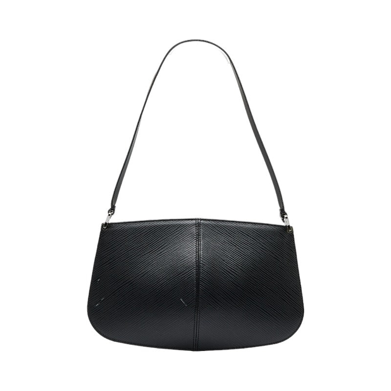 Louis Vuitton Epi Pochette Demilune Handbag Noir