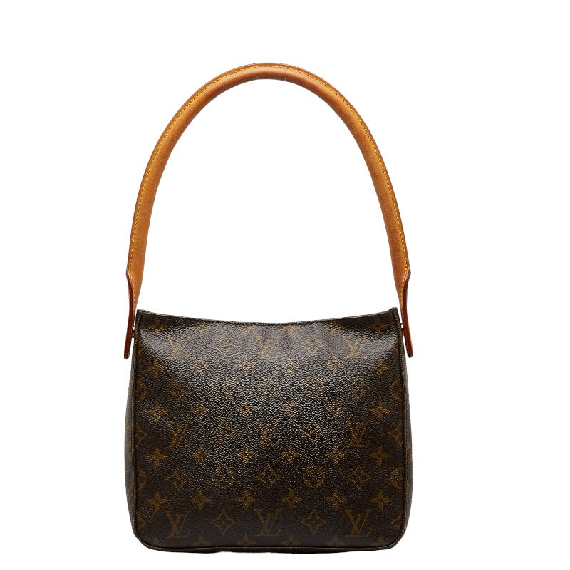 Louis Vuitton Monogram Shoulder Bag PVC/Leather Brown