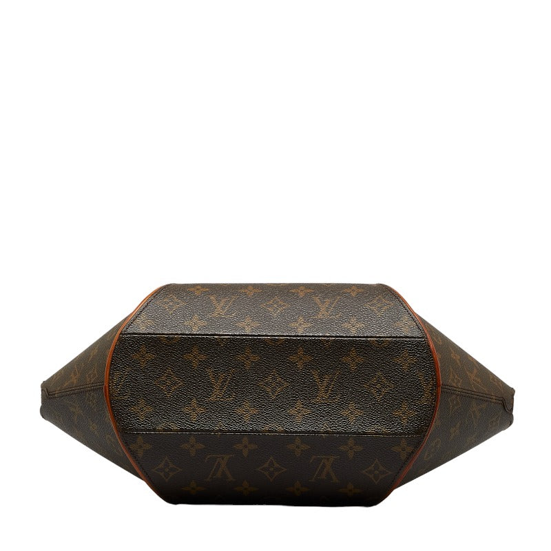 Louis Vuitton Monogram Ellipse MM Shoulder Bag Brown