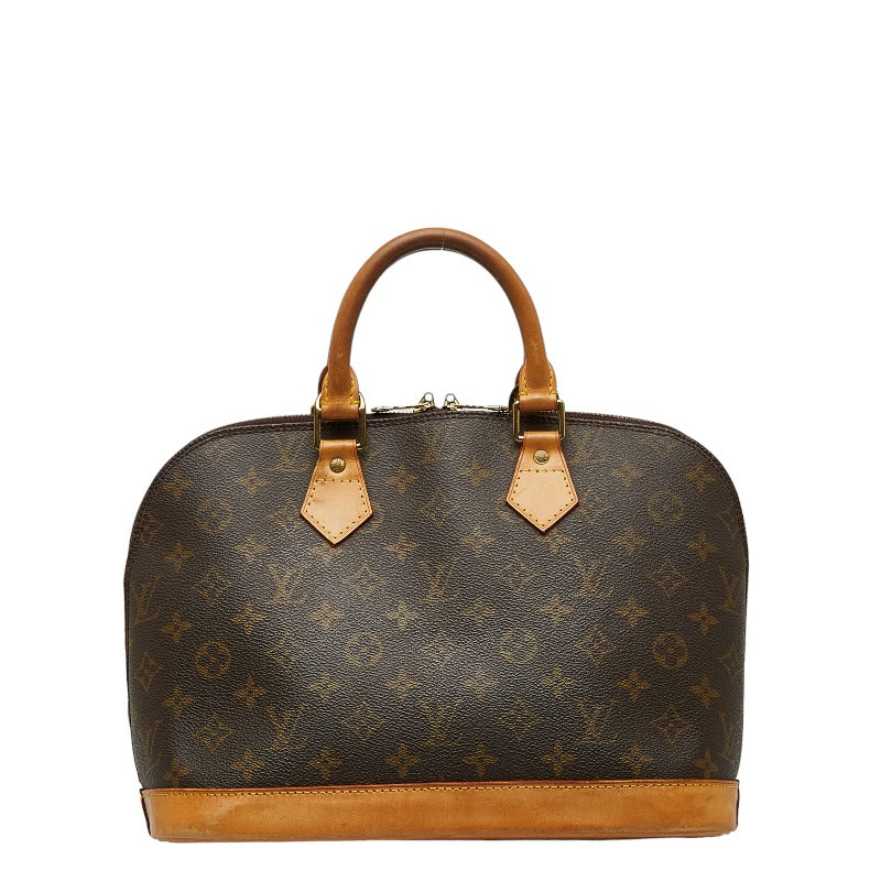 Louis Vuitton Monogram Alma PM Handbag Brown