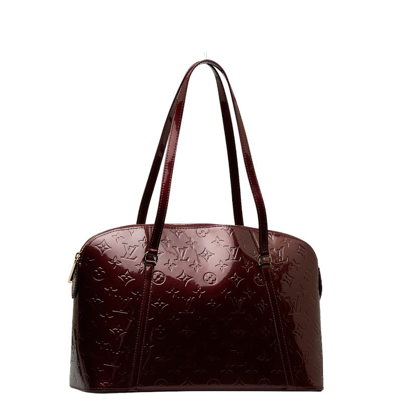 Louis Vuitton Monogram Verni Avalon Zip Shoulder Bag Rouge