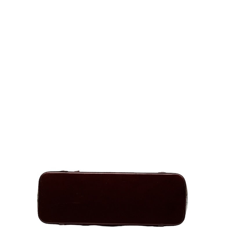 Louis Vuitton Monogram Verni Avalon Zip Shoulder Bag Rouge