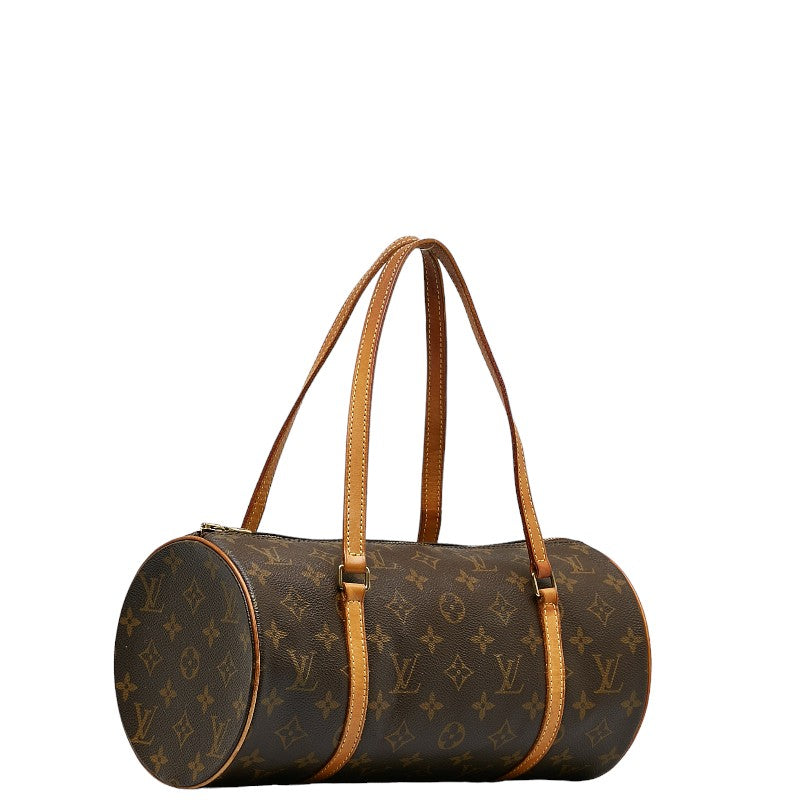 Louis Vuitton Monogram Handbag PVC/Leather Brown
