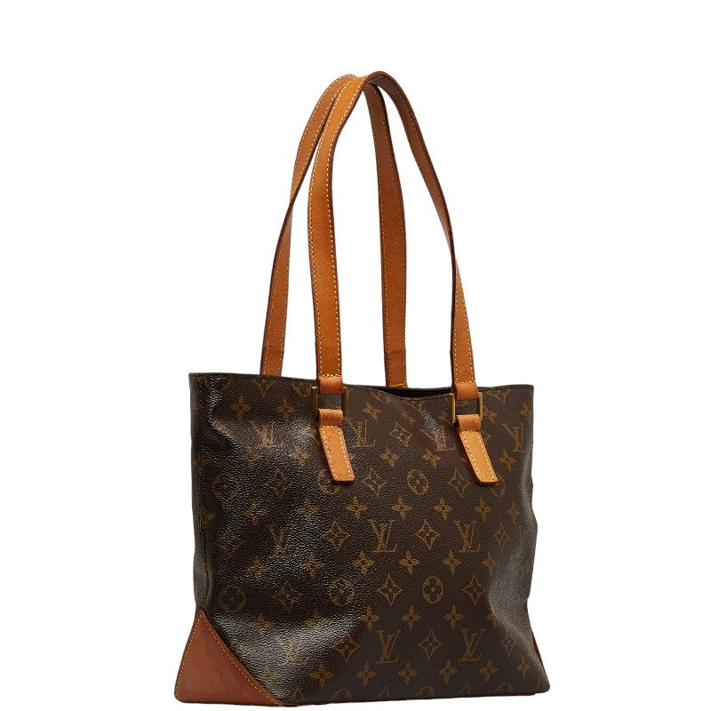 Louis Vuitton Monogram Bag Leather Brown