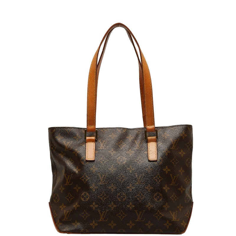 Louis Vuitton Monogram Bag Leather Brown
