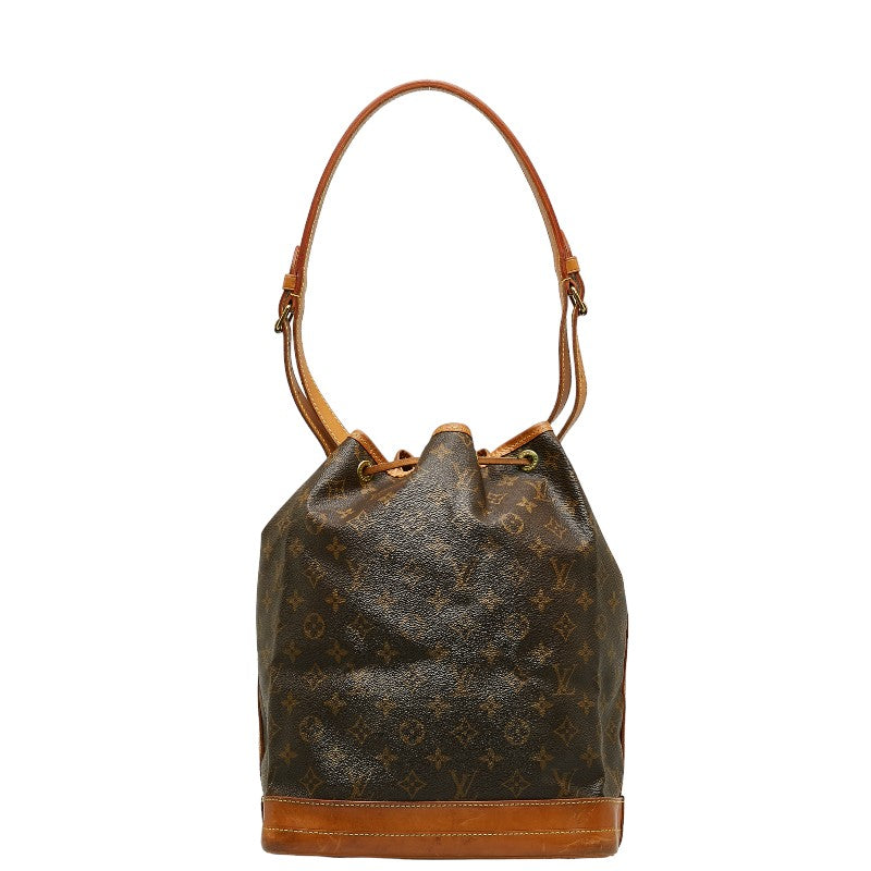 Louis Vuitton Monogram Noe Shoulder Bag Brown