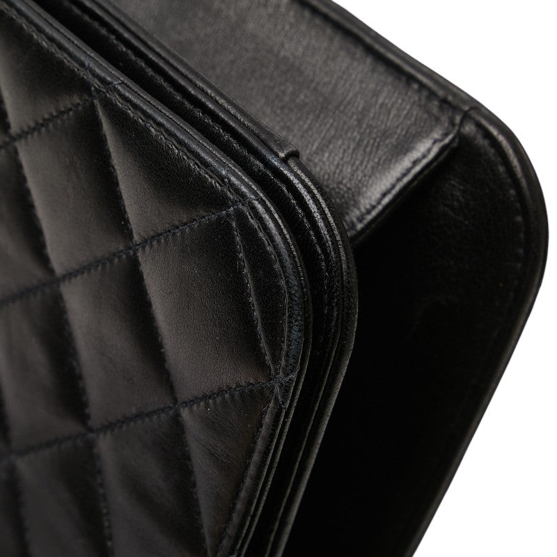 Chanel Coco Mark Matelasse Lambskin Shoulder Bag