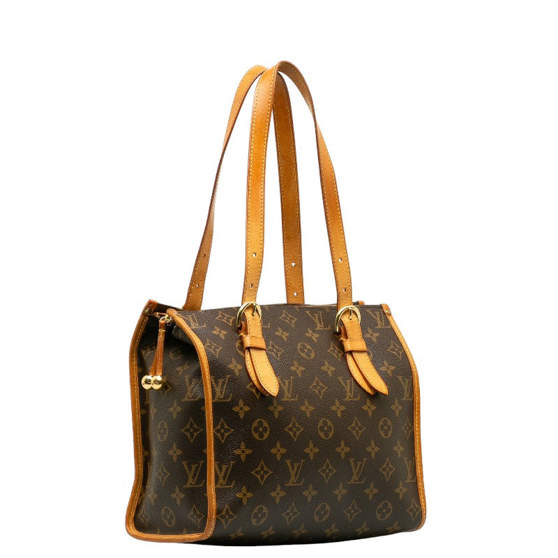 Louis Vuitton Monogram Popincourt O Shoulder Bag Brown PVC Leather Louis Vuitton