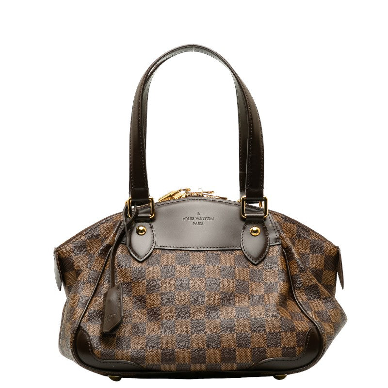 Louis Vuitton Damier Verona PM Handbag Brown