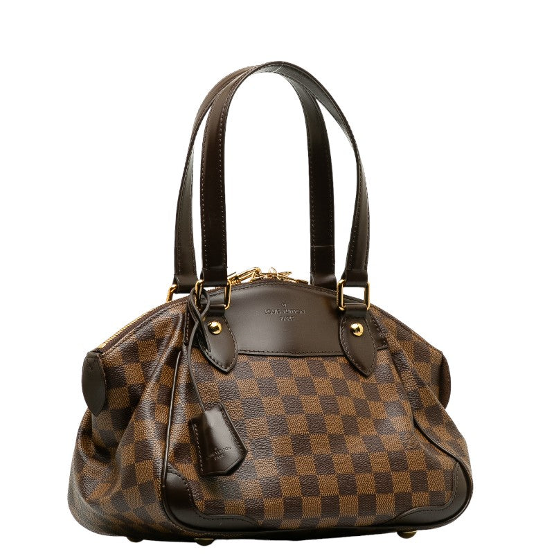 Louis Vuitton Damier Verona PM Handbag Brown