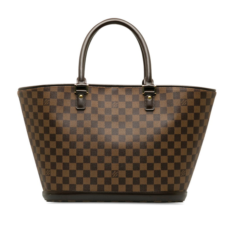 Louis Vuitton Damier Manosque GM Handbag Brown