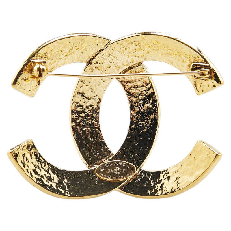 Chanel Gold Plated Coco Mark Brooch 94P Classic Flap Tote