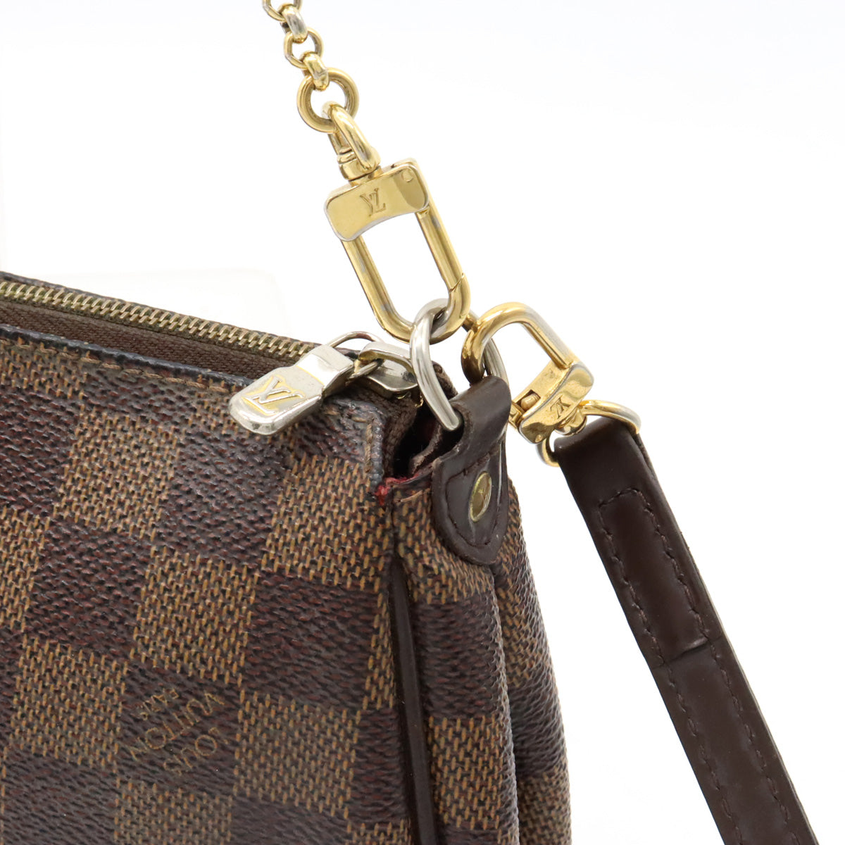 Louis Vuitton Damier Eva Accessory Shoulder Bag