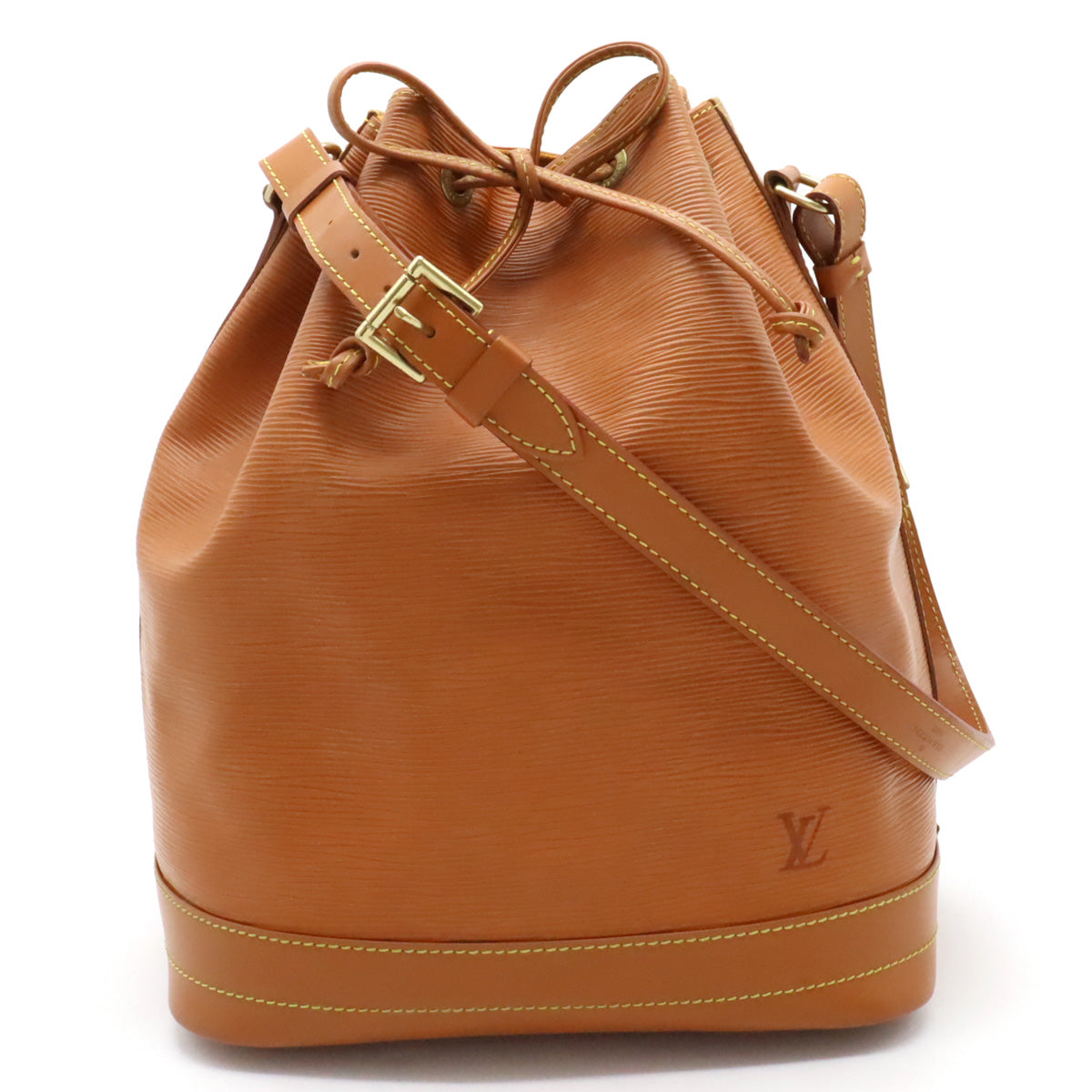Louis Vuitton Epi Noe Shoulder Bag Camel