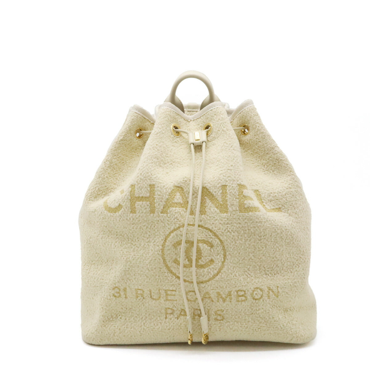 Chanel Deauville Line Velour 2way Backpack