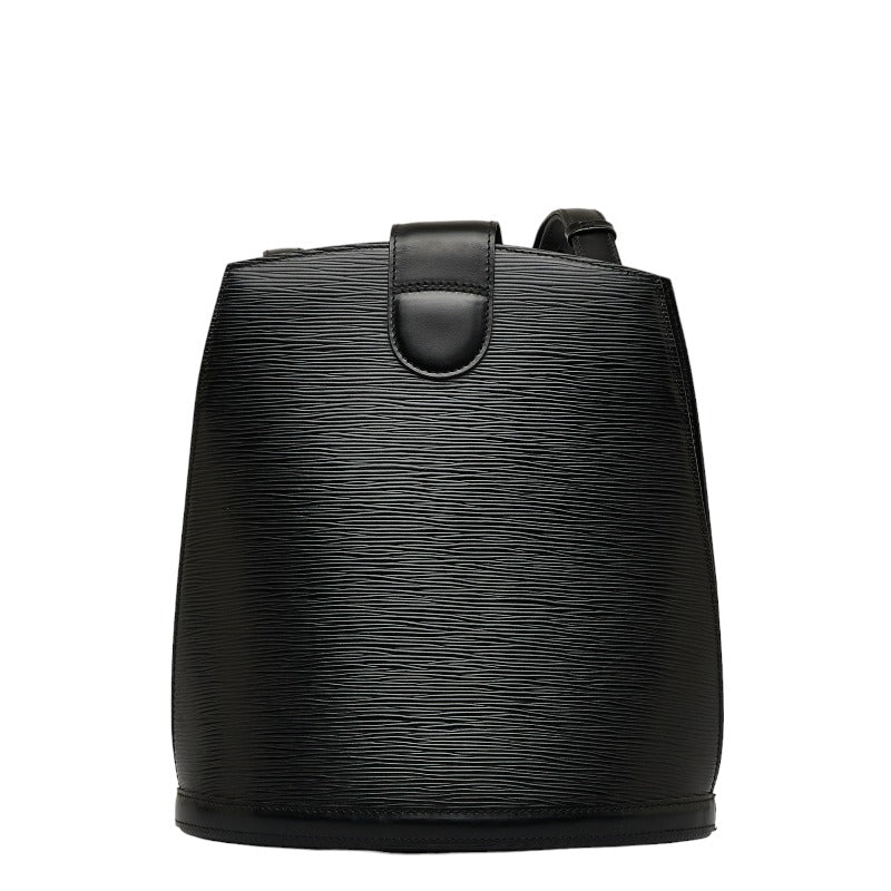 Louis Vuitton Epi Cluny Shoulder Bag Noir Black