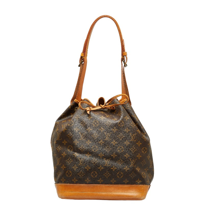 Louis Vuitton Monogram Noe Shoulder Bag Brown