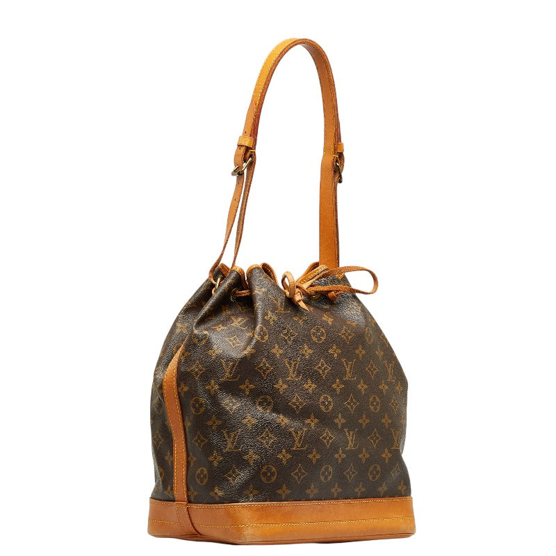 Louis Vuitton Monogram Noe Shoulder Bag Brown