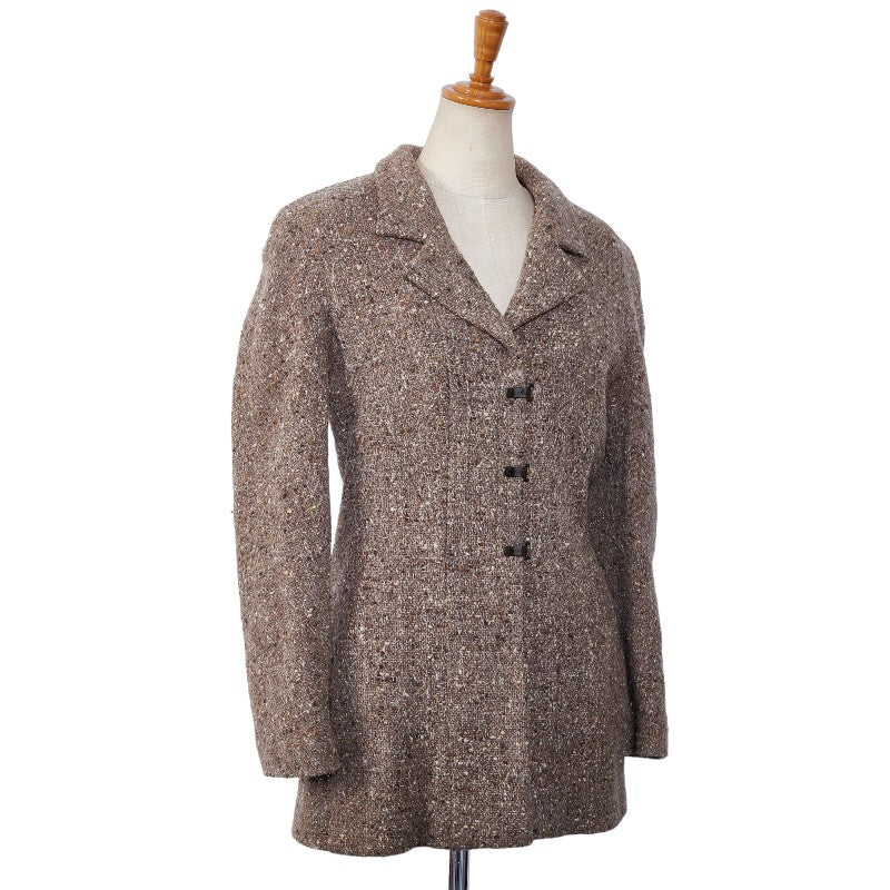 Chanel Tweed Wool Nylon Jacket Classic Flap Tote