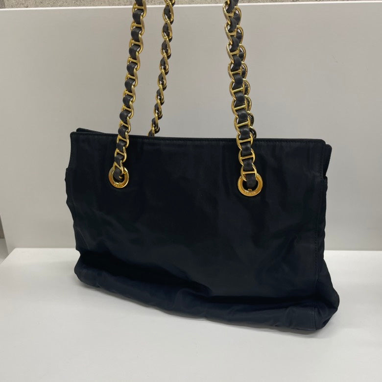 Prada Tessuto Quilted Nylon Tote Bag,Black