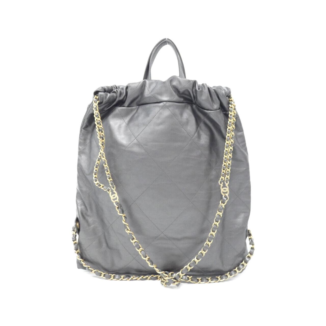 Chanel Chanel 22 Metallic Calfskin Backpack