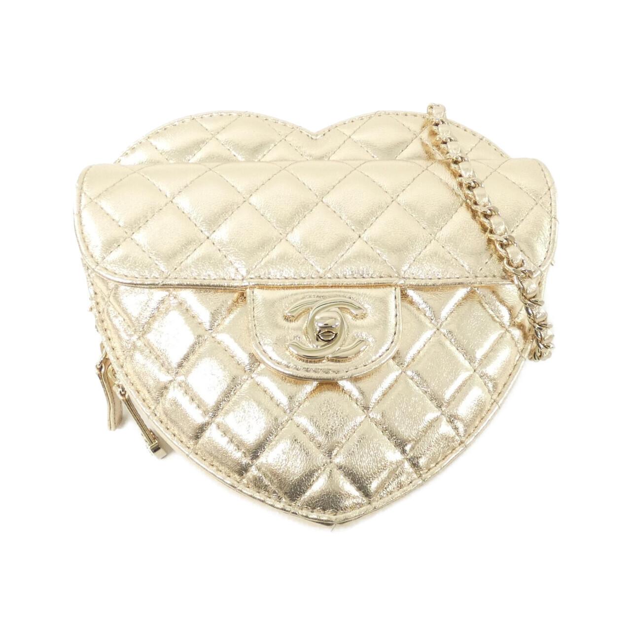 Chanel Metallic Lambskin Shoulder Bag