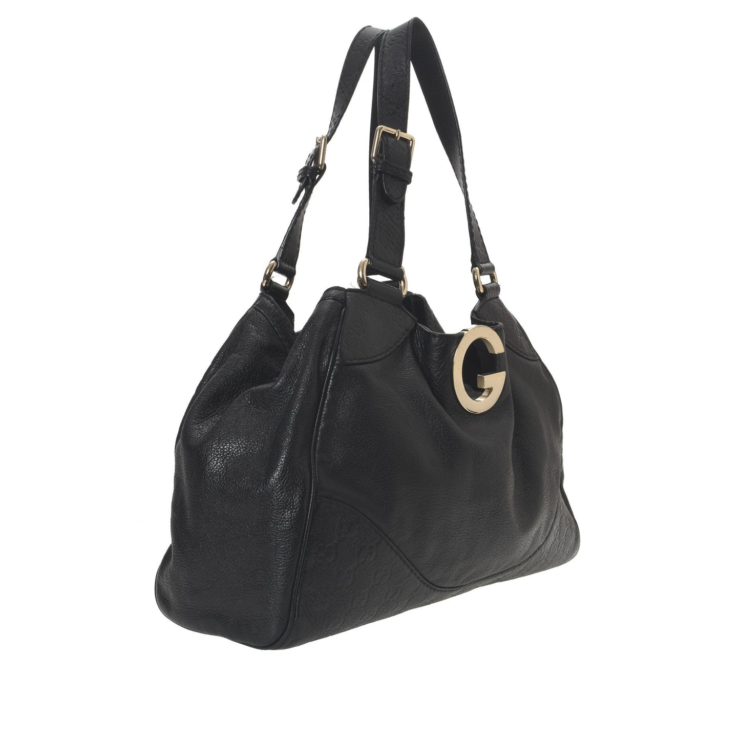 Gucci Guccissima Leather Shoulder Bag Style 6