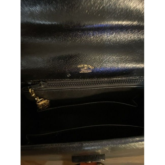 Gucci Envelope Lou Leather Top Handle Shoulder Bag